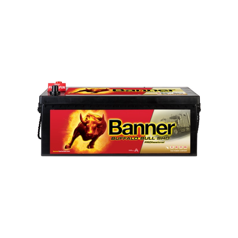 BANNER BUFFALO BULL SHD PRO 180AH 1000A L+