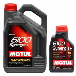 MOTUL 6100 SYNERGIE+ 10W-40 5+1L