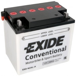 EXIDE BIKE Y60-N24L-A 28AH 280A 12V R+