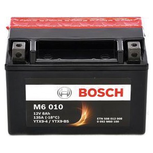 BOSCH M6 AGM YTX9-BS 8AH 135A 12V L+