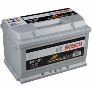 BOSCH SILVER S5 74AH 750A R+