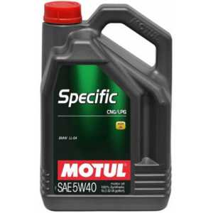 MOTUL SPECIFIC CNG/LPG 5W-40 5L