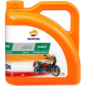 REPSOL MOTO RIDER 4T 15W-50 4L