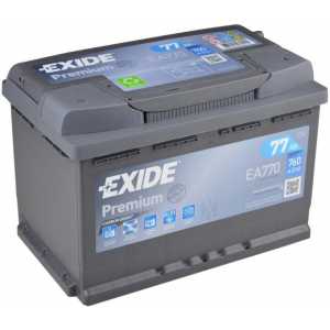 EXIDE PREMIUM 77AH 760A R+