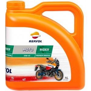 REPSOL MOTO RIDER 4T 10W-40 4L