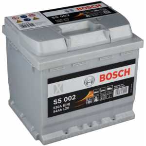 BOSCH SILVER S5 54AH 530A R+