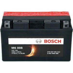 BOSCH M6 AGM YT7B-BS 7AH 120A 12V L+