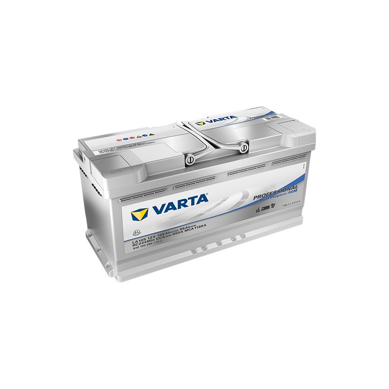 VARTA PROFESSIONAL DUAL PURPOSE AGM 105AH 950A R+