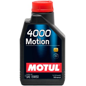 MOTUL 4000 MOTION 15W-50 1L