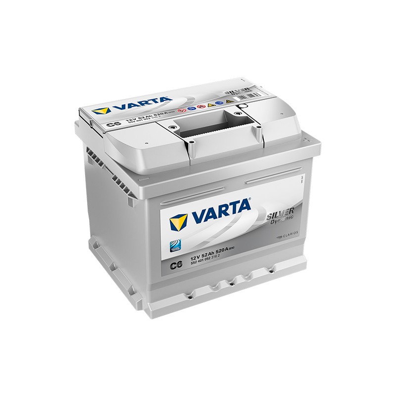 VARTA SILVER DYNAMIC 52AH 520A R+