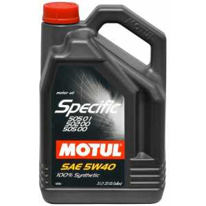 MOTUL SPECIFIC VW 505.01/502.00 5W-40 5L