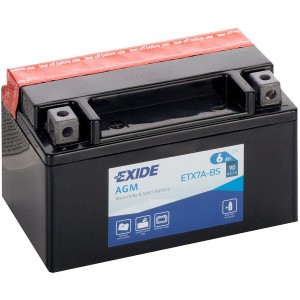 EXIDE BIKE AGM YTX7A-BS 6AH 90A 12V L+