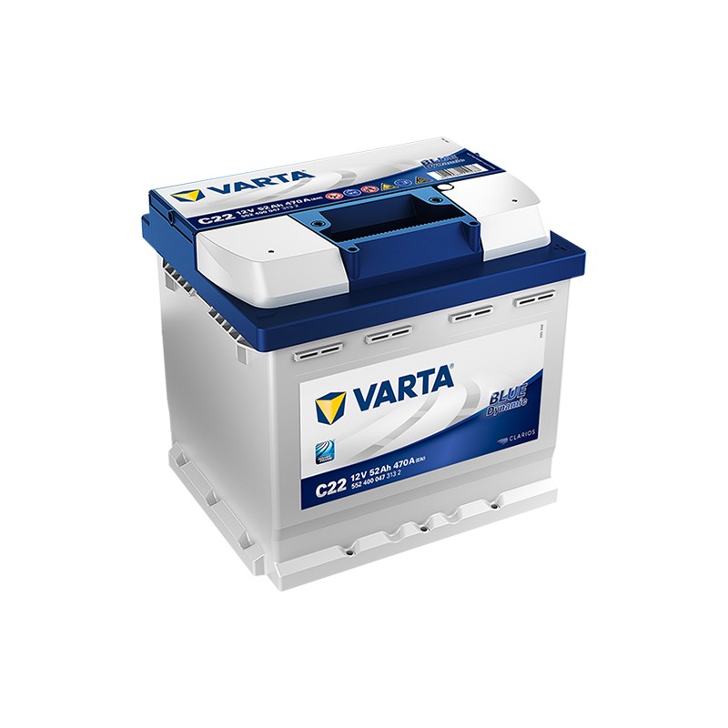 VARTA BLUE DYNAMIC 52AH 470A R+