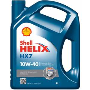 SHELL HELIX HX7 10W-40 4L