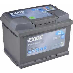 EXIDE PREMIUM 61AH 600A R+