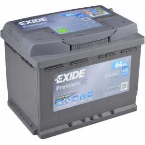 EXIDE PREMIUM 64AH 640A R+