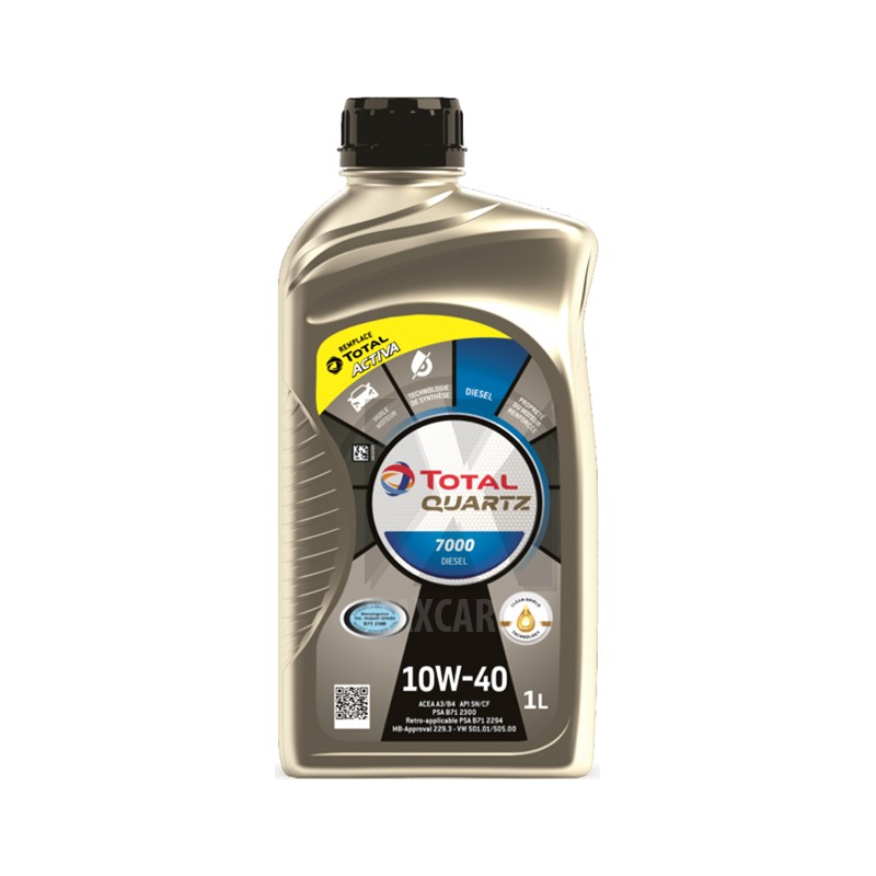 TOTAL QUARTZ 7000 DIESEL 10W-40 1L