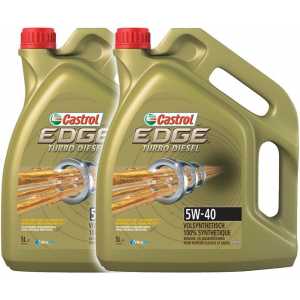 2 броя CASTROL EDGE TURBO DIESEL TITANIUM 5W-40 5L