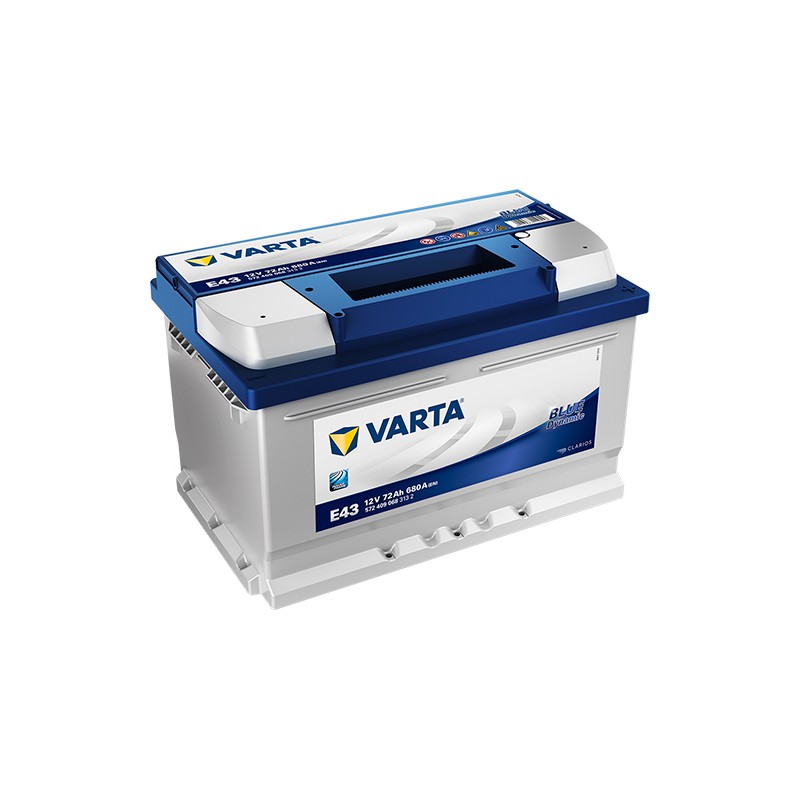 VARTA BLUE DYNAMIC 72AH 680A R+